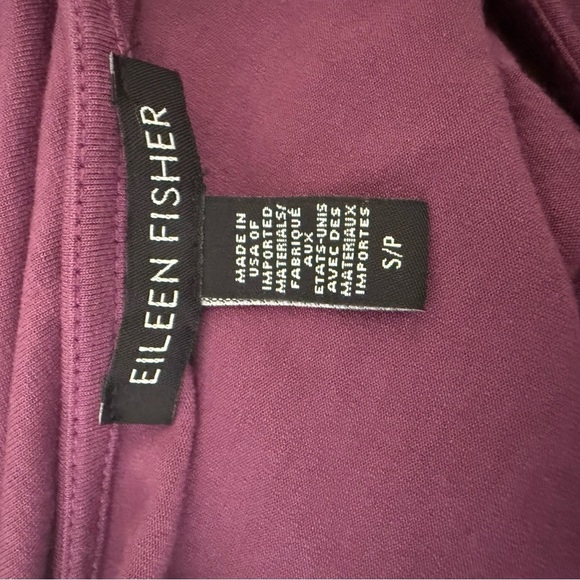 Eileen Fisher Purple Jersey Tank Dress Size S Relaxed Fit‎ Stretch Sleeveless - Picture 5 of 9